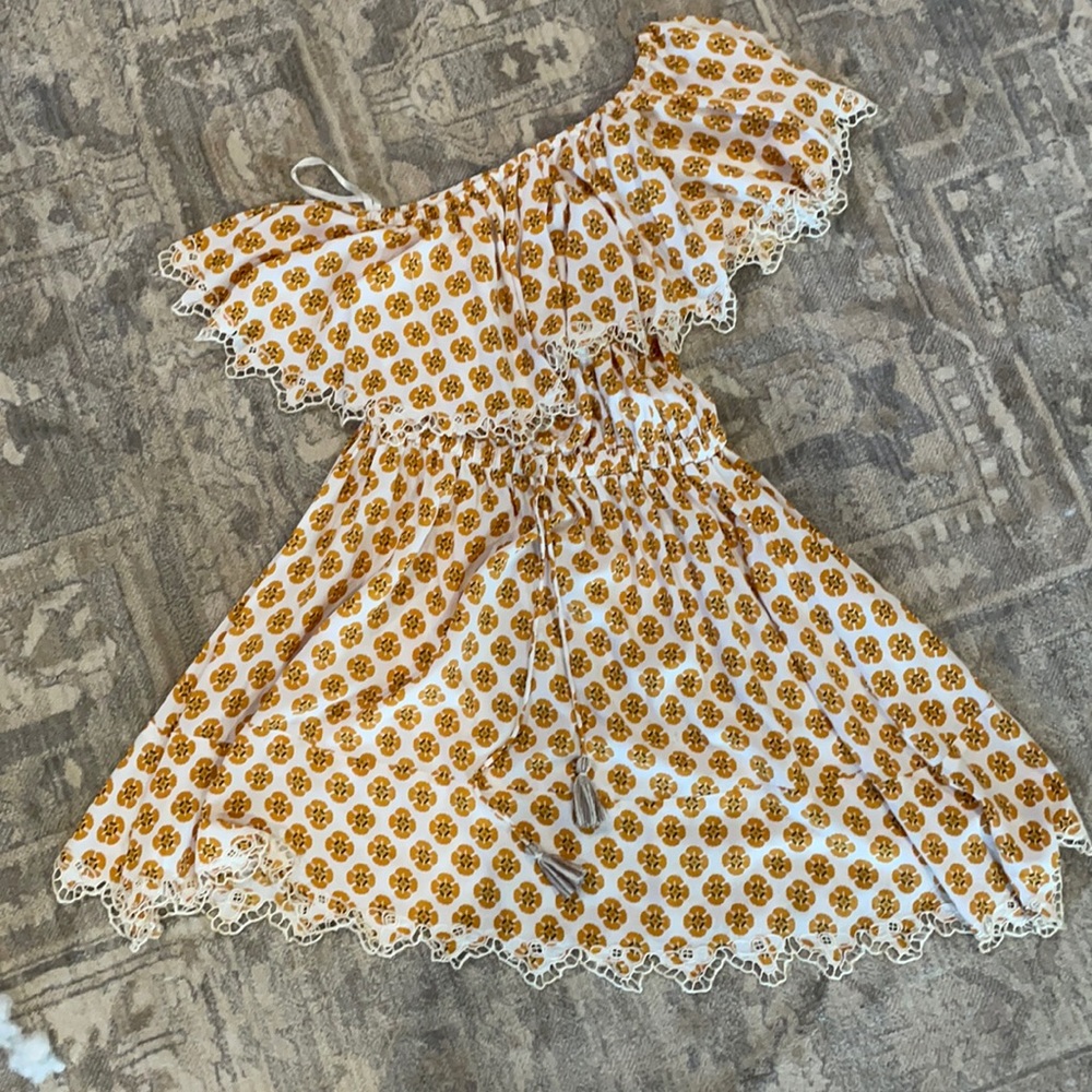 Cleobella One shoulder mini dress